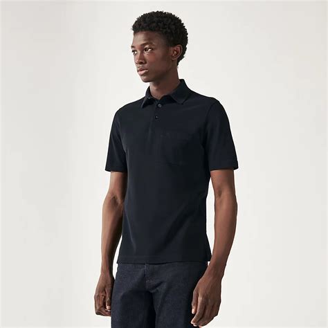 hermes polos|buttoned polo.